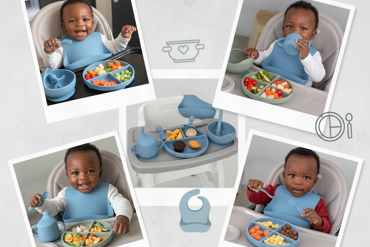 Silicone Feeding Set