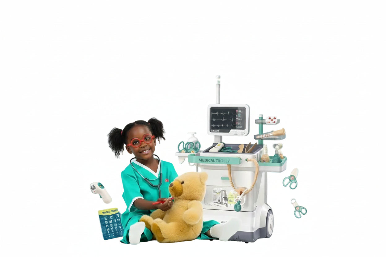 Junior Doctor Medical Trolley Set
