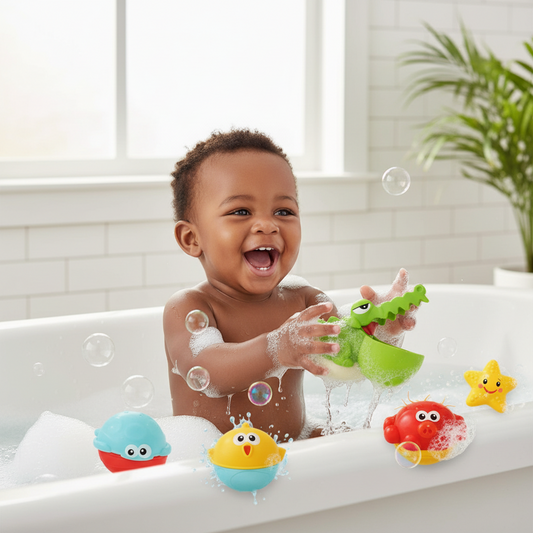 Big Mouth Crocodile- Interactive Bath Toy