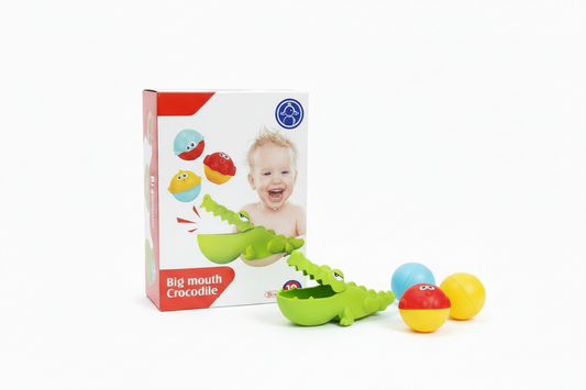 Big Mouth Crocodile- Interactive Bath Toy