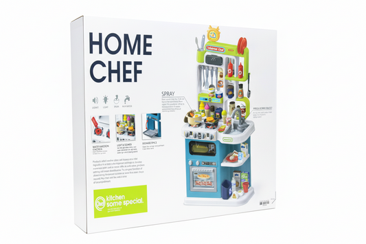 Interactive Home Chef Kitchen Set With Running Water