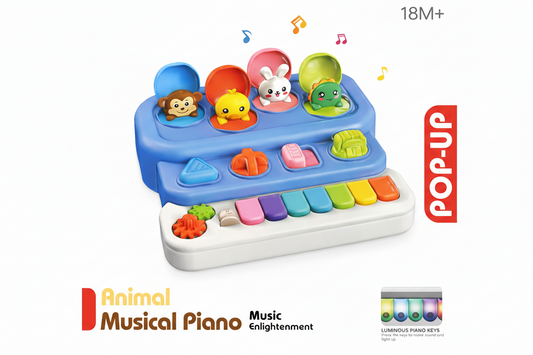 Pop-Up Animal Musical Piano