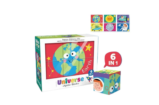 6-in-1 Universe Puzzle Set