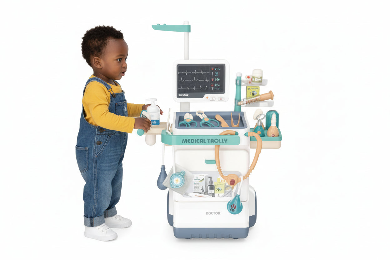Junior Doctor Medical Trolley Set