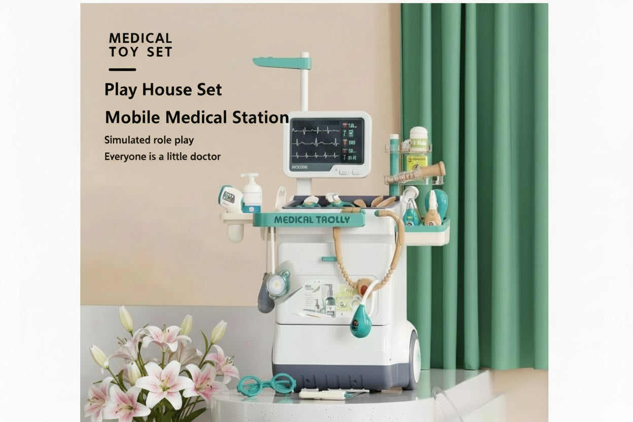 Junior Doctor Medical Trolley Set