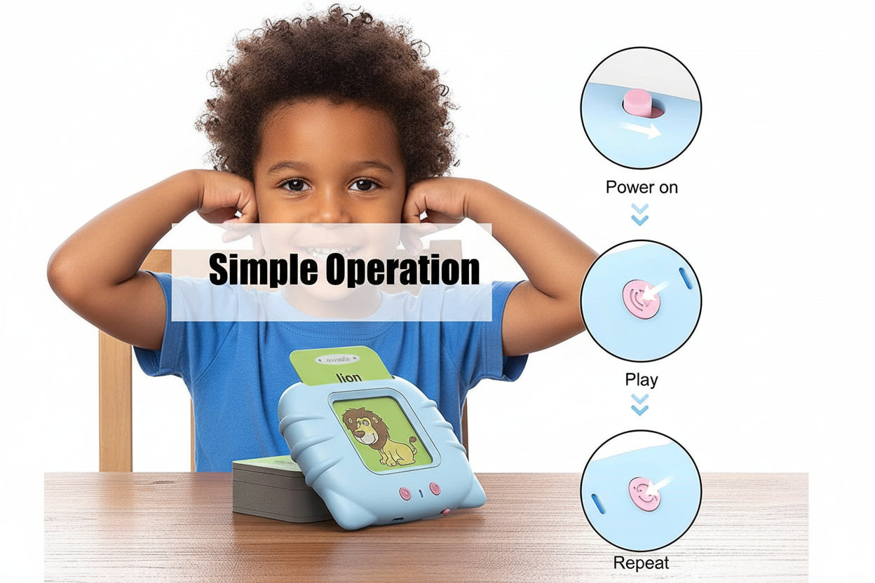 Interactive Talking Flashcard Reader for Early Speech Development