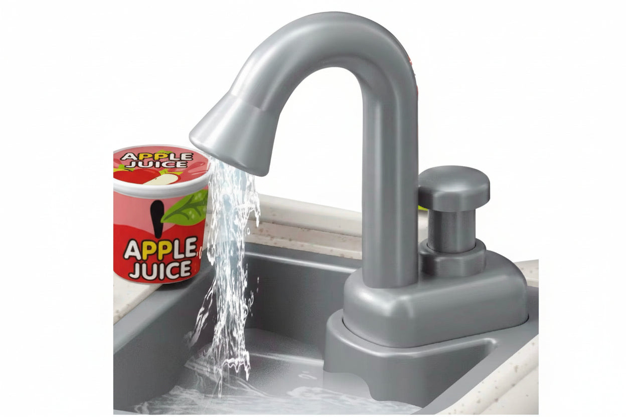 Interactive Home Chef Kitchen Set With Running Water